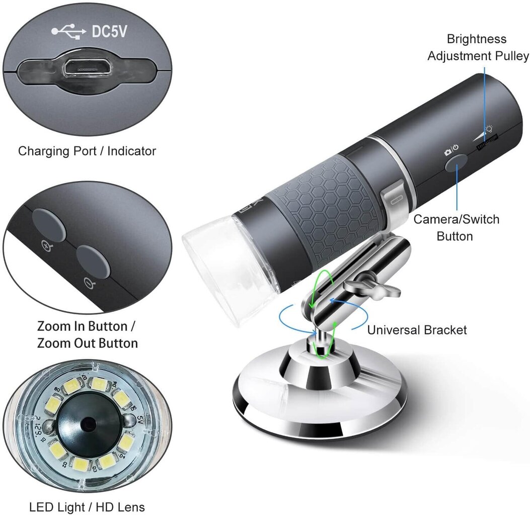 Ninyoon 4K цена и информация | Teleskopai ir mikroskopai | pigu.lt