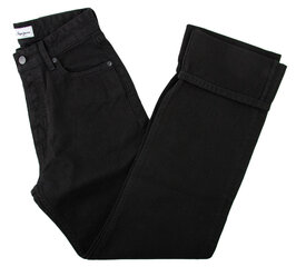 Kelnės Pepe Jeans Dua Lipa Retro PL2113450, juodos kaina ir informacija | Kelnės moterims | pigu.lt