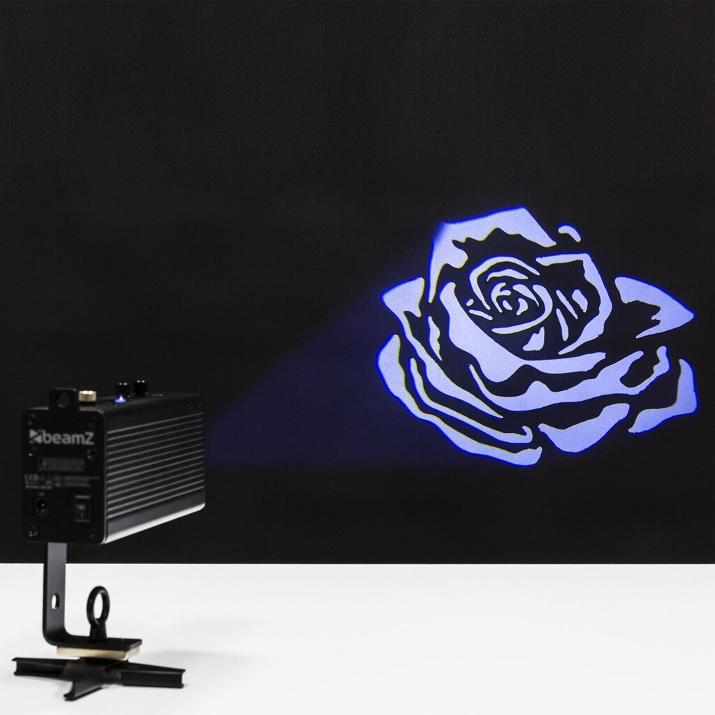 LED logotipo projektorius LP10, juodas kaina ir informacija | Dekoracijos šventėms | pigu.lt