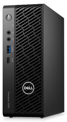 PC|DELL|Precision|3260|Business|CFF|CPU Core i7|i7-13700|2100 MHz|RAM 16GB|DDR5|5600 MHz|SSD 512GB|Graphics card NVIDIA T1000|4GB|Windows 11 Pro|Colour Black|N205P3260CFFEMEA_NOKEY Стационарный компьютер цена и информация | Стационарные компьютеры | pigu.lt