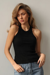 Marškinėliai moterims German Volf, juodi kaina ir informacija | Marškinėliai moterims | pigu.lt