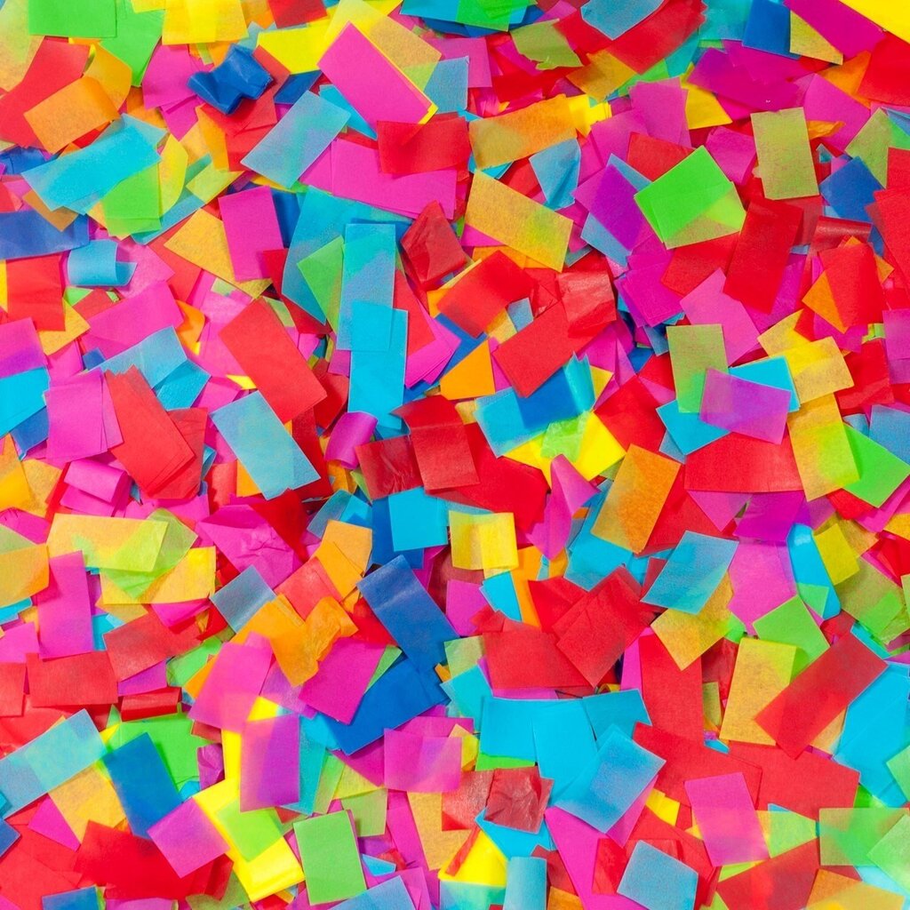 Konfeti CNF1 Confetti Multi Color, 1 Kg kaina ir informacija | Dekoracijos šventėms | pigu.lt