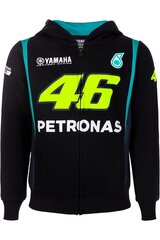 Džemperis berniukams Valentino Rossi Petronas VR46 PVKFL415004, juodas kaina ir informacija | Megztiniai, bluzonai, švarkai kūdikiams | pigu.lt