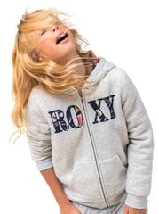 Džemperis mergaitėms Roxy Island In The Sun ERGFT03671 SGRH, pilkas kaina ir informacija | Megztiniai, bluzonai, švarkai mergaitėms | pigu.lt