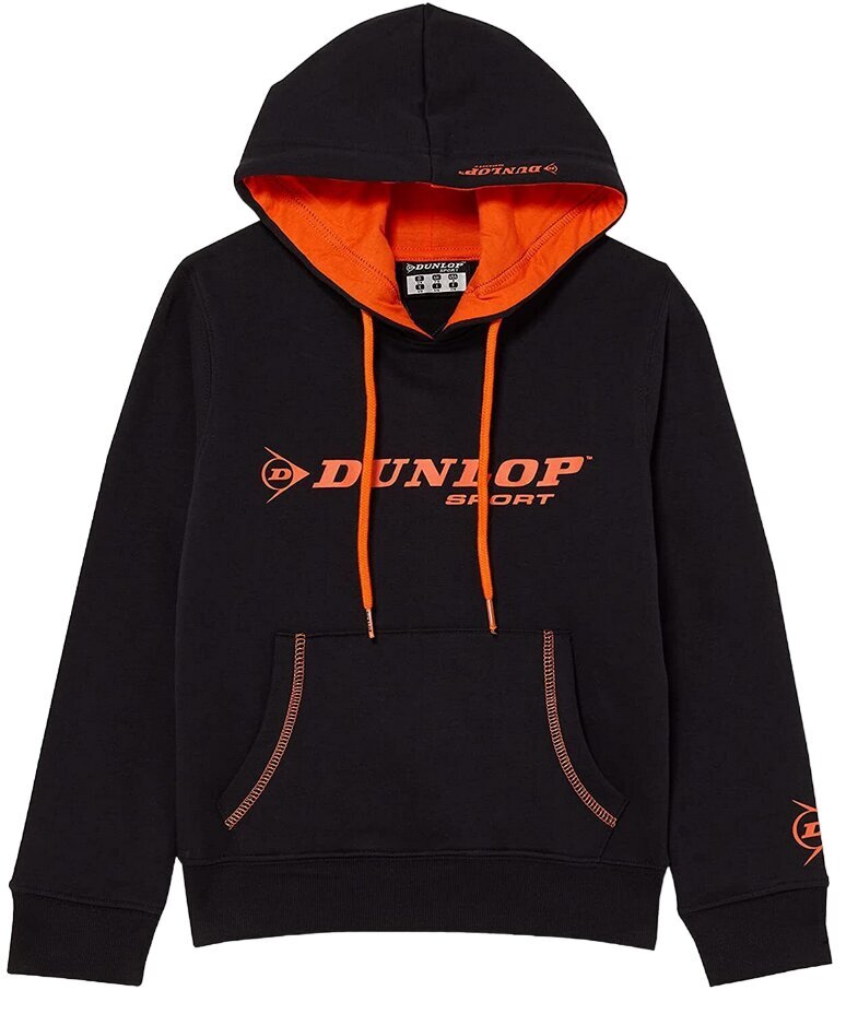 Bluzonas berniukams Dunlop 58409175, juodas kaina ir informacija | Megztiniai, bluzonai, švarkai berniukams | pigu.lt