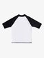 Marškinėliai berniukams Quiksilver Bubble Dream EQKWR03024 XWWK, balti/juodi kaina ir informacija | Marškinėliai berniukams | pigu.lt