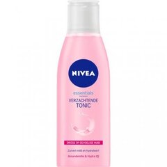 Тоник для лица успокаивающий Nivea Soothing Tonic, с миндальным маслом, для сухой кожи, 200 мл цена и информация | Средства для очищения лица | pigu.lt