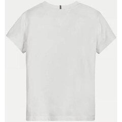 Tommy Hilfiger marškinėliai mergaitėms, balti kaina ir informacija | Marškinėliai mergaitėms | pigu.lt