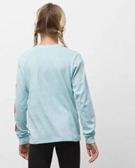 Marškinėliai vaikams Vans Clipping VN0A5LB3YXG, mėlyni цена и информация | Рубашки для девочек | pigu.lt