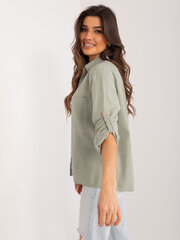 Marškiniai moterims Factory Price BP-KS-1137.17, žali kaina ir informacija | Palaidinės, marškiniai moterims | pigu.lt