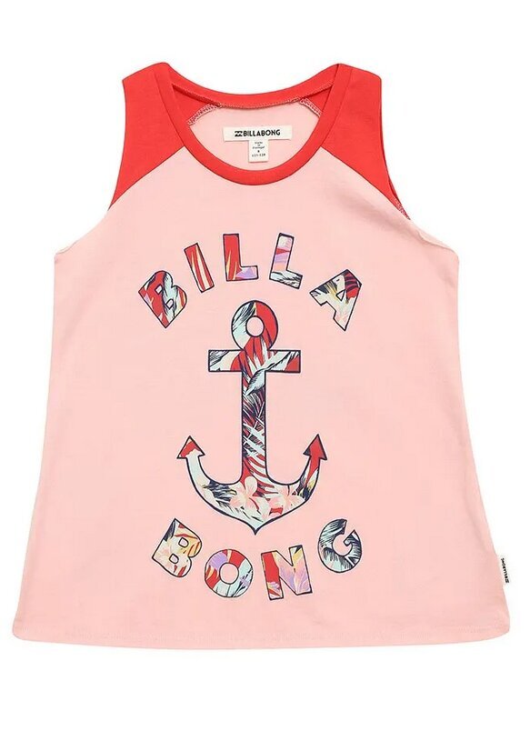 Marškinėliai mergaitėms Billabong W8TT03BIP6 742, rožiniai kaina ir informacija | Marškinėliai mergaitėms | pigu.lt