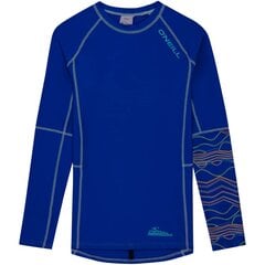 Marškinėliai mergaitėms O'Neill Skins Perform 9A6670, mėlyni цена и информация | Рубашки для девочек | pigu.lt