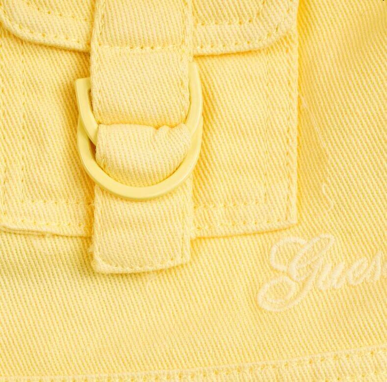 Guess liemenė Little Eyelet Bull K2GN00WELV0, geltona цена и информация | Marškinėliai mergaitėms | pigu.lt