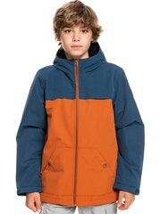 Striukė berniukams Quiksilver EQBJK03236 BSN0, mėlyna/oranžinė kaina ir informacija | Striukės berniukams | pigu.lt