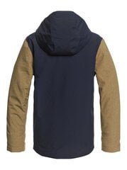 Slidinėjimo striukė berniukams Quiksilver Ridge EQBTJ03114 BYJ0, mėlyna/ruda цена и информация | Куртка для мальчика | pigu.lt