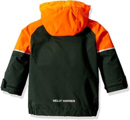 Striukė beriukams Helly Hansen Shelter 40379-488, juoda/oranžinė kaina ir informacija | Striukės berniukams | pigu.lt