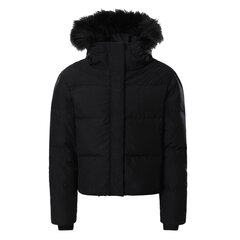 Striukė mergaitėms The North Face NF0A5IYE244, juoda kaina ir informacija | Striukės, paltai mergaitėms | pigu.lt