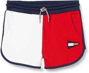 Šortai mergaitėms Tommy Hilfiger XG0XG00540 C87, raudoni kaina ir informacija | Šortai mergaitėms | pigu.lt