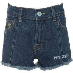 Šortai mergaitėms Patty Flow Pepe Jeans PG800583 000, mėlyni kaina ir informacija | Šortai mergaitėms | pigu.lt