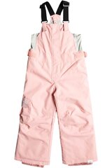 Slidinėjimo kelnės vaikams Lola Bib Roxy ERLTP03010 MGD0, rožinės цена и информация | Зимняя одежда для детей | pigu.lt
