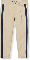 Kelnės berniukams Chino Tommy Hilfiger KB0KB05594RBV, smėlio spalvos цена и информация | Спортивные штаны для мальчиков | pigu.lt