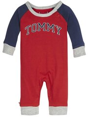 Kombinezonas kūdikiams Tommy Hilfiger KN0KN01095XA9, raudonas цена и информация | Комбинезоны для новорожденных | pigu.lt