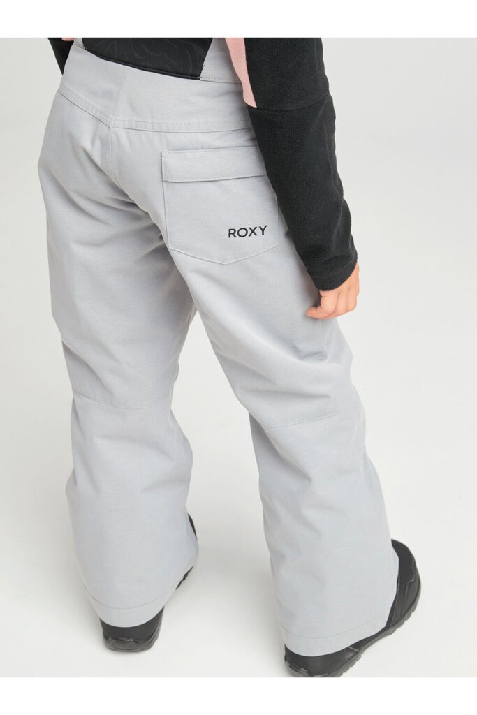 Kelnės mergaitėms Roxy ERGTP03042 SJEH, pilkos kaina ir informacija | Žiemos drabužiai vaikams | pigu.lt