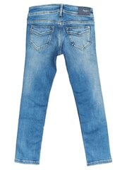 Džinsai mergaitėms Pepe Jeans PG200727 000, mėlyni цена и информация | Брюки для девочки, бирюзовые | pigu.lt