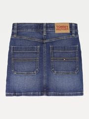 Tommy Hilfiger sijonas mergaitėms KG0KG05315 1BJ, mėlynas цена и информация | Юбки для девочек | pigu.lt