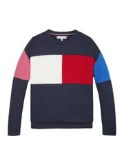 Tommy Hilfiger megztinis mergaitėms KG0KG05229 C87, mėlynas kaina ir informacija | Megztiniai, bluzonai, švarkai mergaitėms | pigu.lt