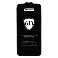 Закаленное стекло 6D с полным клеем для SAMSUNG GALAXY A23 4G/5G, черное цена и информация | Google Pixel 3a - 3mk FlexibleGlass Lite™ защитная пленка для экрана | pigu.lt