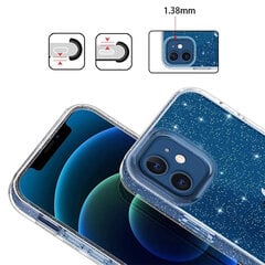 Чехол с кристаллами и блестками для Samsung Galaxy A55 5G, серебристый цена и информация | Чехлы для телефонов | pigu.lt