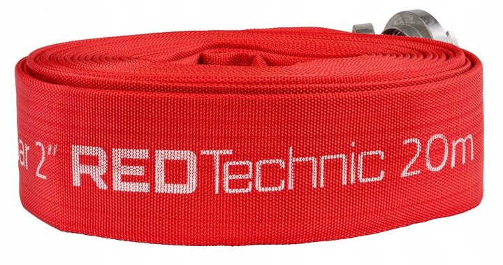 Juostinė priešgaisrinė žarna nešvariam vandeniui Red Technic RTWS0067, 20 m kaina ir informacija | Laistymo įranga, purkštuvai | pigu.lt