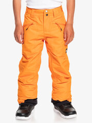 Slidinėjimo kelnės Berniukams Quiksilver, oranžinės kaina ir informacija | Žiemos drabužiai vaikams | pigu.lt