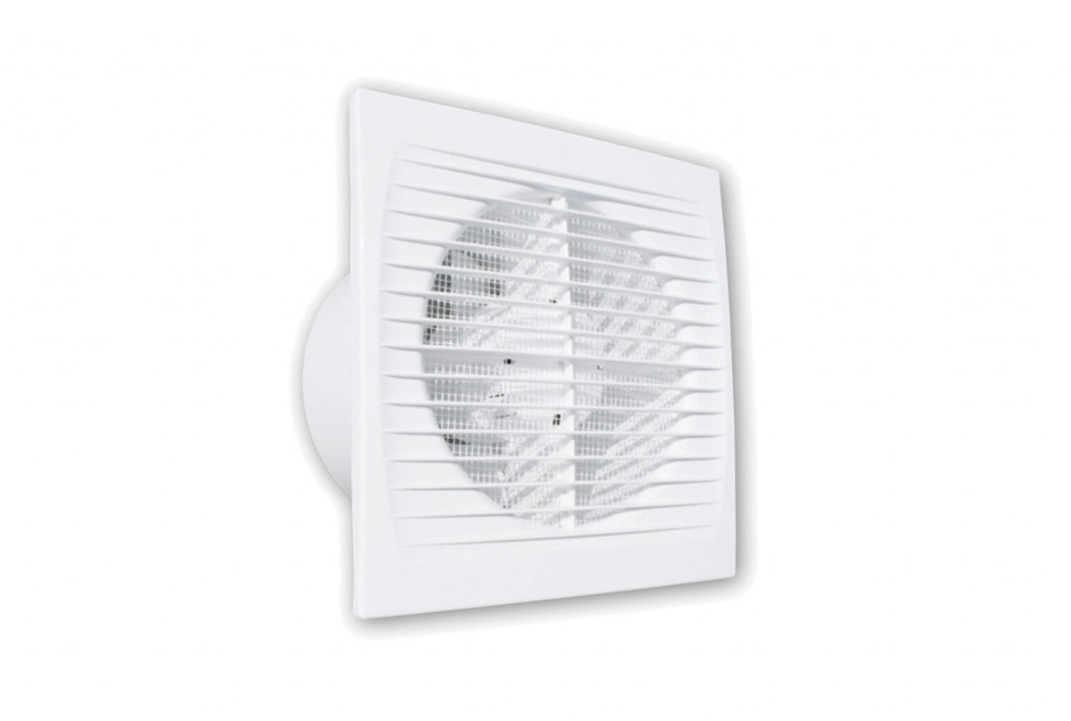 Vonios kambario ventiliatorius Tecnosystemi Open T 100 su laikmačiu kaina ir informacija | Vonios ventiliatoriai | pigu.lt