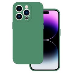 Чехол Tel Protect Silicone Premium для iPhone 14 Pro Max, темно-зеленый цена и информация | Чехлы для телефонов | pigu.lt