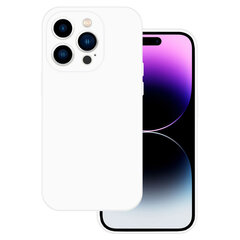 Чехол Tel Protect Silicone Premium для iPhone 15 Pro, белый цена и информация | Чехлы для телефонов | pigu.lt