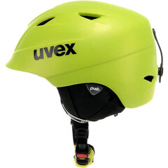 Slidinėjimo šalmas Uvex, geltonas цена и информация | Горнолыжные шлемы | pigu.lt