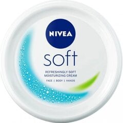 Крем Nivea Soft, интенсивное увлажнение, 200 мл цена и информация | Кремы, лосьоны для тела | pigu.lt