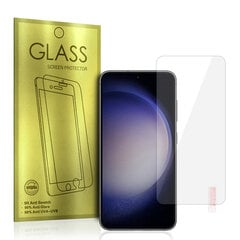 Закаленное стекло золотого цвета для SAMSUNG GALAXY S23 (без разблокировки по отпечатку пальца) цена и информация | Google Pixel 3a - 3mk FlexibleGlass Lite™ защитная пленка для экрана | pigu.lt