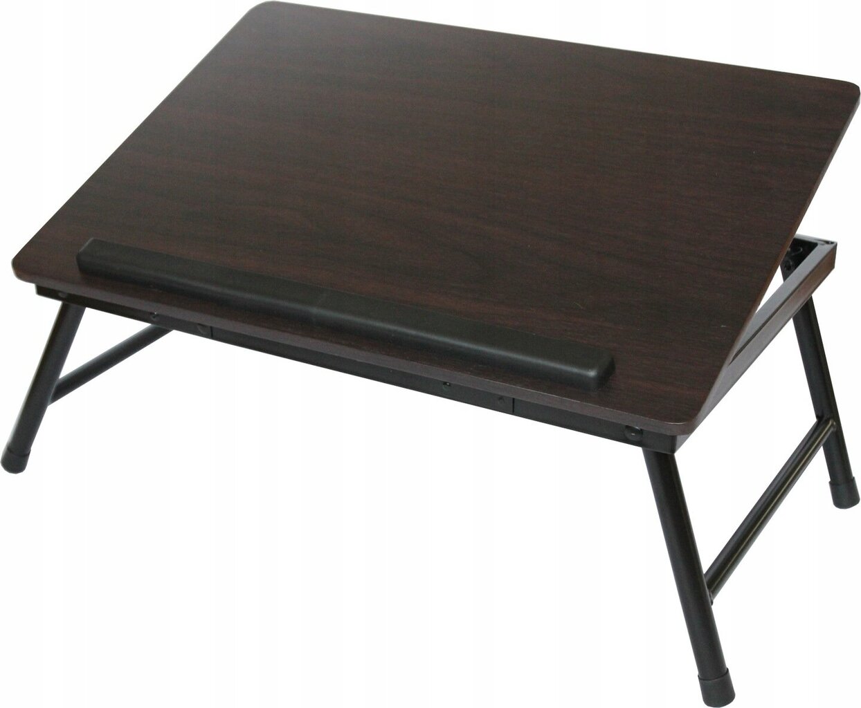 Sulankstomas nešiojamojo kompiuterio stalas Lacarte, rudas kaina ir informacija | Kompiuteriniai, rašomieji stalai | pigu.lt