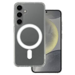 Акриловый чехол Magsafe для Samsung Galaxy S24 Plus, прозрачный цена и информация | Чехлы для телефонов | pigu.lt
