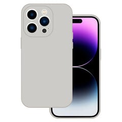 Чехол Tel Protect Silicone Premium для iPhone 14 Pro Max, титановый цена и информация | Чехлы для телефонов | pigu.lt