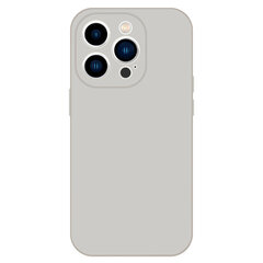 Чехол Tel Protect Silicone Premium для iPhone 15 Plus, титановый цена и информация | Чехлы для телефонов | pigu.lt