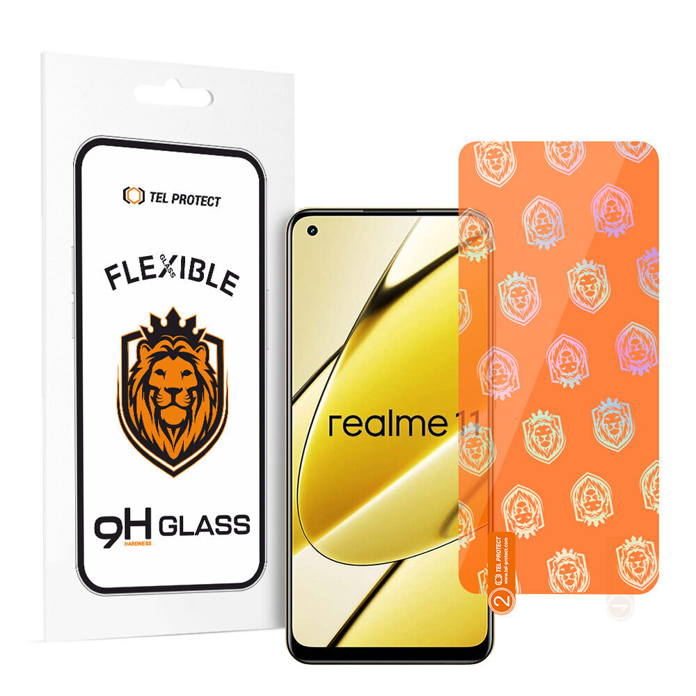 Tel Protect Flexible Hybrid Tempered Glass kaina ir informacija | Apsauginės plėvelės telefonams | pigu.lt