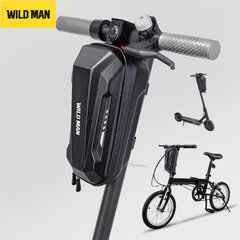 Paspirtuko krepšys Wildman GD9, 2L, juodas kaina ir informacija | Krepšiai, telefonų laikikliai | pigu.lt