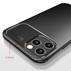 Чехол Vennus Carbon Elite для Samsung Galaxy A14 4G/5G, черный цена и информация | Чехлы для телефонов | pigu.lt