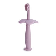 Обучающая зубная щетка Mushie — Soft Lilac цена и информация | Средства для гигиены | pigu.lt
