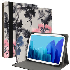 Чехол для планшета белые маки Wonder Canvas, 10 дюймов  цена и информация | Чехлы для планшетов и электронных книг | pigu.lt