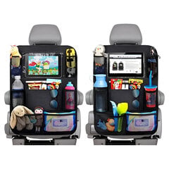 Автомобильный органайзер для детей с прозрачным отделением для планшета цена и информация | Автопринадлежности | pigu.lt